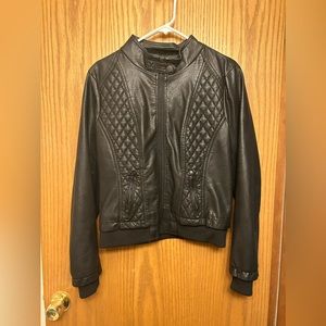 Black Pleather Jacket